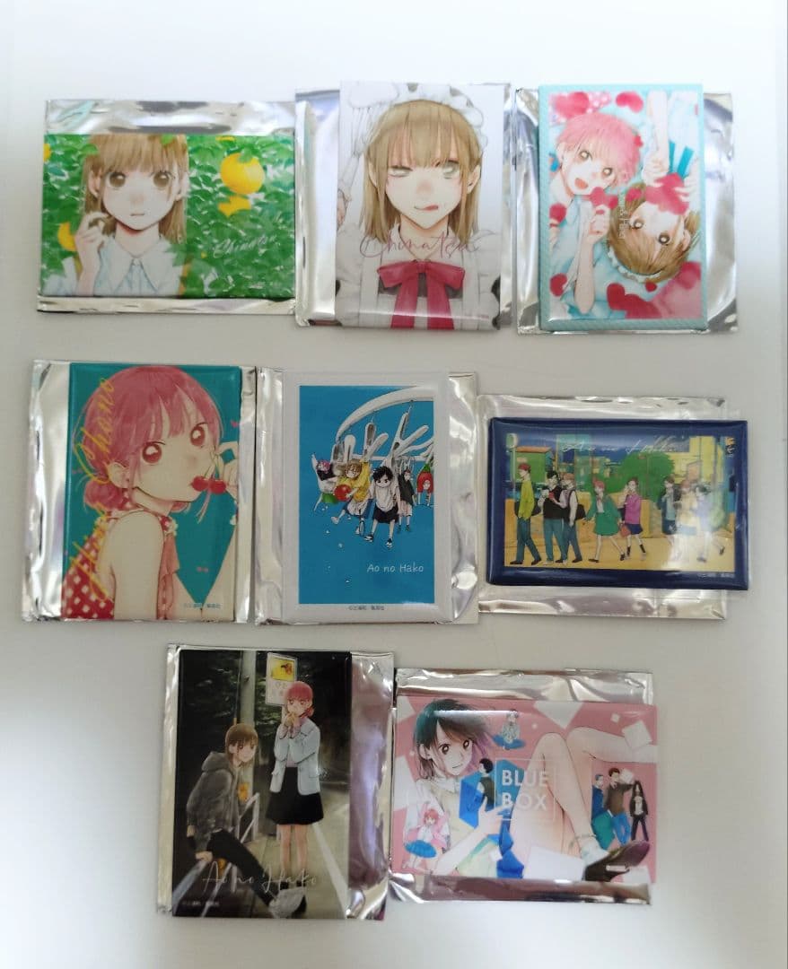 アオのハコ展　缶マグネットコレクション（全8種）　コンプリート　8点セット