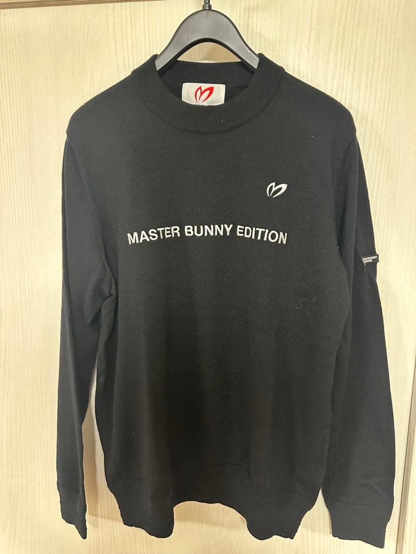 MASTER BUNNY EDITION ブラックセーター サイズ4