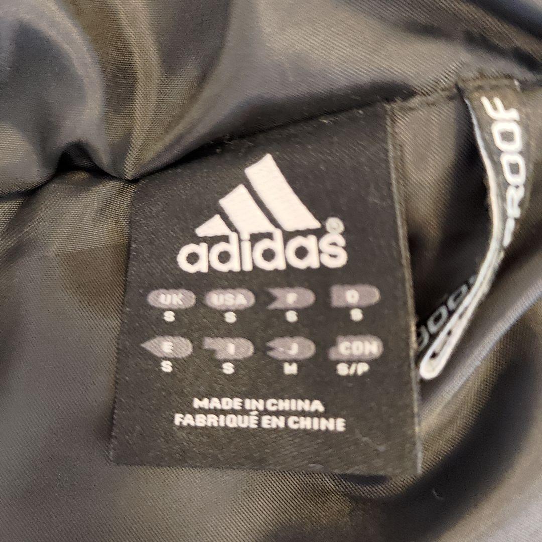 美品adidas ブラック ダウンベンチコート
