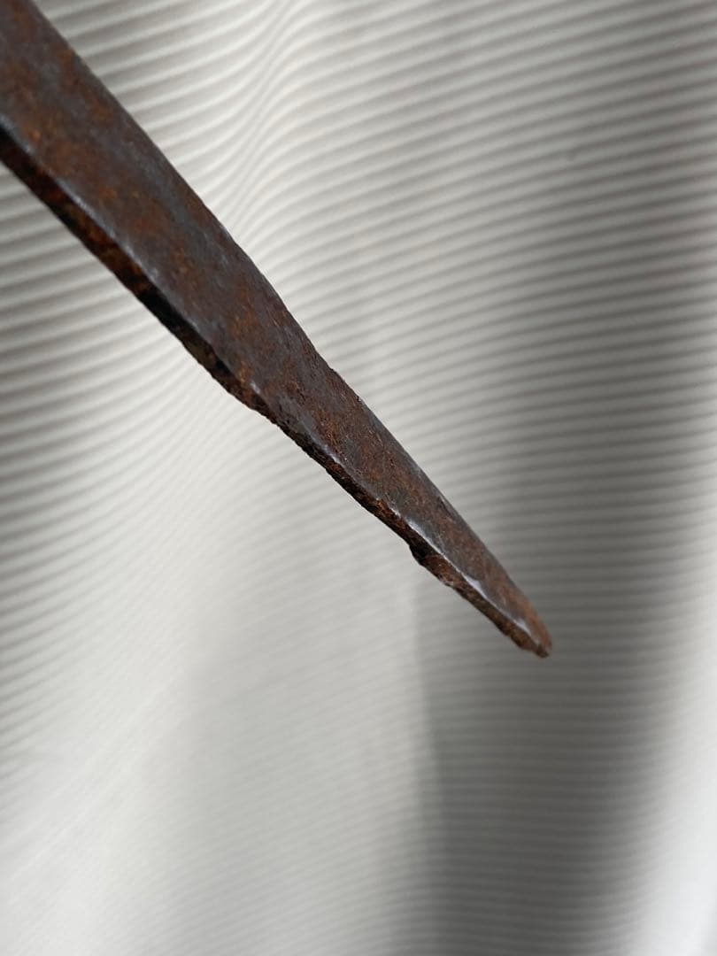 古物　うなぎ掻き　古民具　鉄