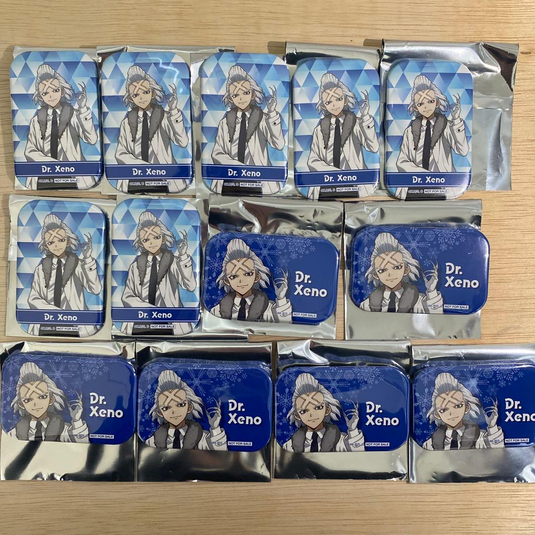 dr.stone 雪まつり 特典 スクエア缶バッジ ゼノ 13個
