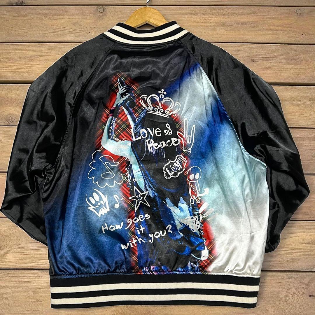 LiSA × GoneR リサ × ゴナー　コラボ リバーシブル　スカジャン　L