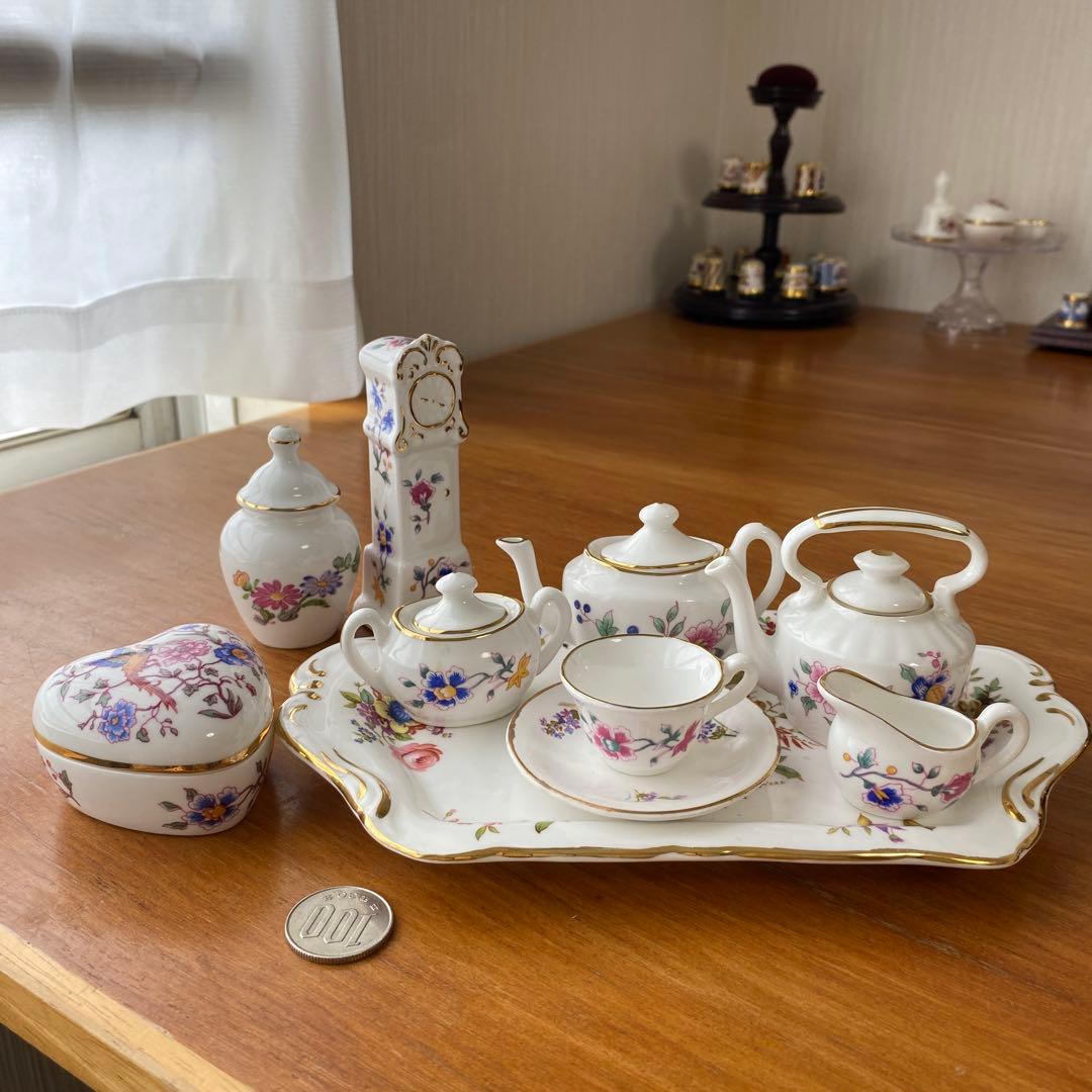 ハマースレイ バードオブパラダイス　ミニチュア　ティーセット