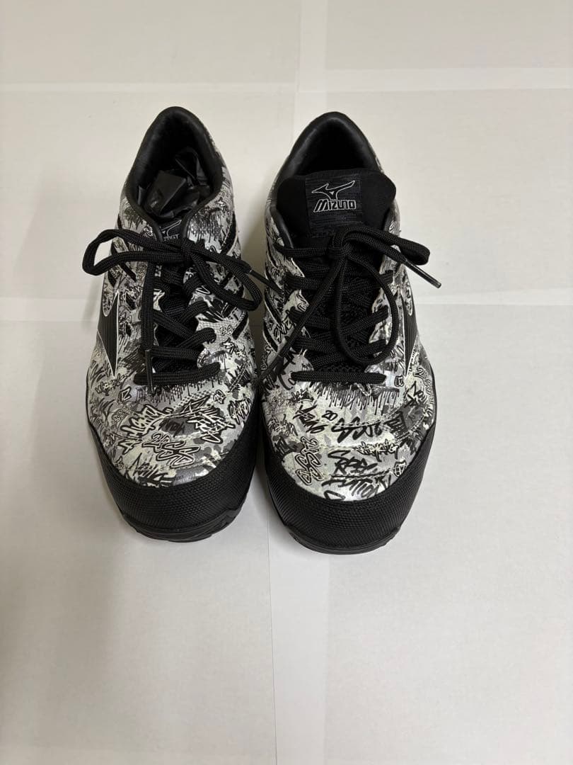 ミズノ 安全靴 オールマイティLS 限定 グラフィティ柄 26.0cm 美品