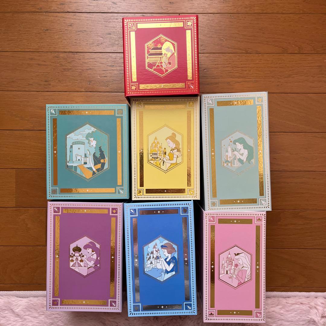 週末セール　ディズニー　キャッスルコレクション　オーナメント　7個セット