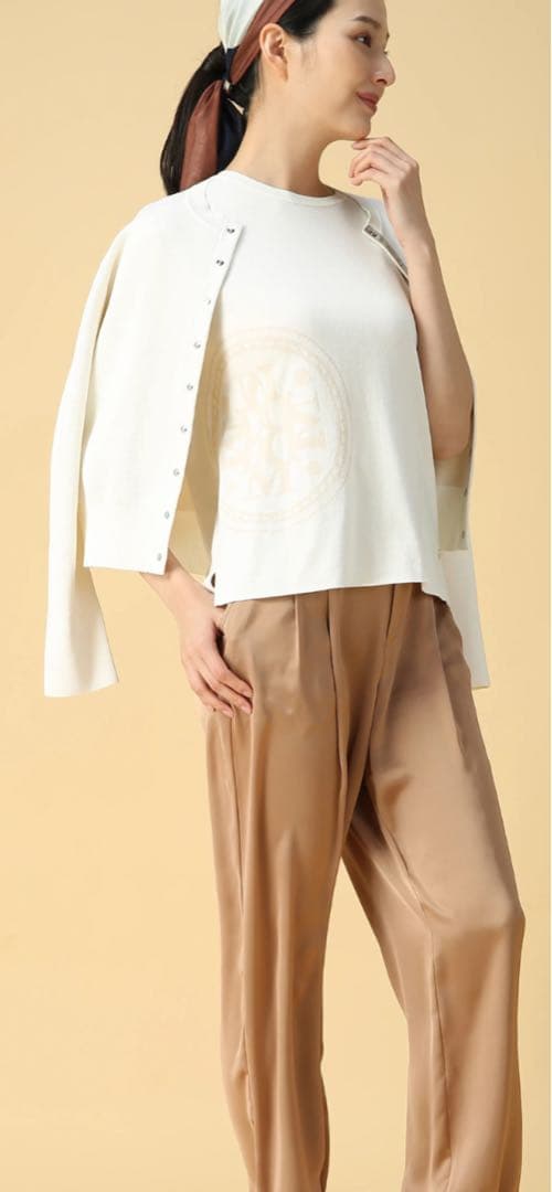 MORABITO BLANC モラビトブラン　ミラノリブカーディガン