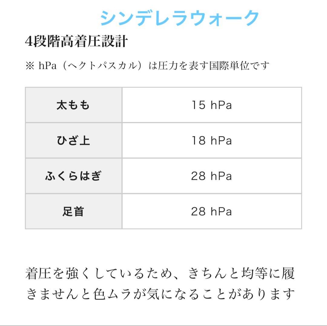 シンデレラウォーク 3足　アミュレットガードル 2足セット　L〜L L