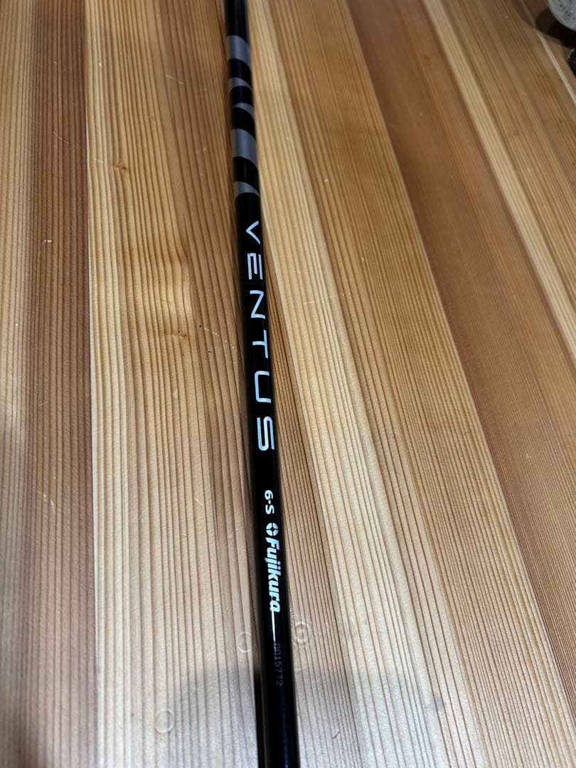 VENTUS ブラック6S シャフト単品　グリップ、ソケットなし