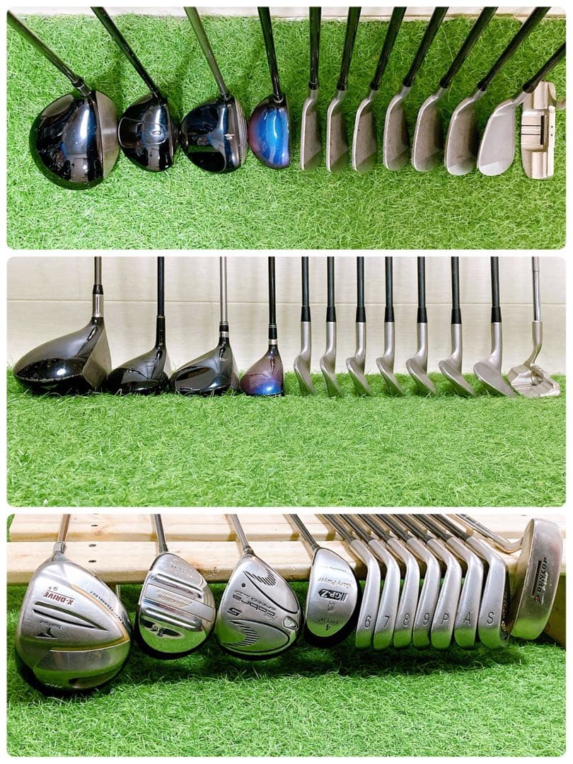 H2.ツアーステージ　初心者オススメ　ゴルフクラブ　メンズセット　右利き　12本