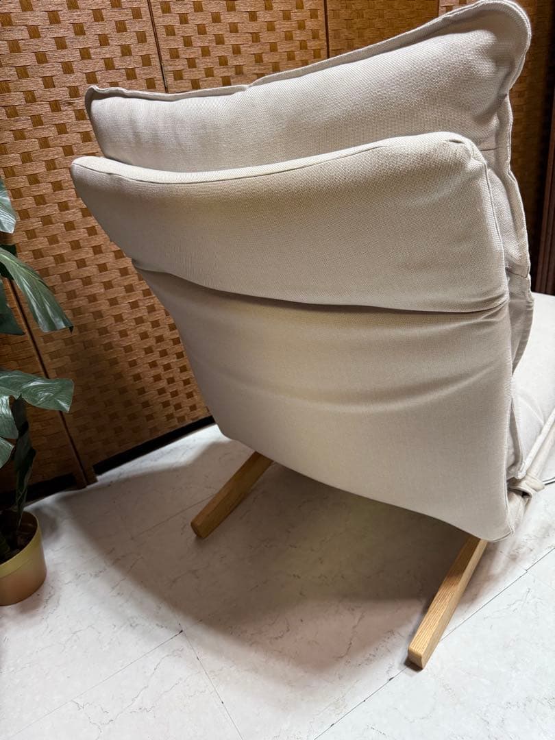 定価¥39900-無印良品 ハイバックリクライニングソファ・1シーター