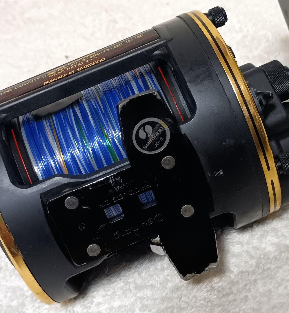 シマノチタノス鯵GT4000良品！新品ライン付