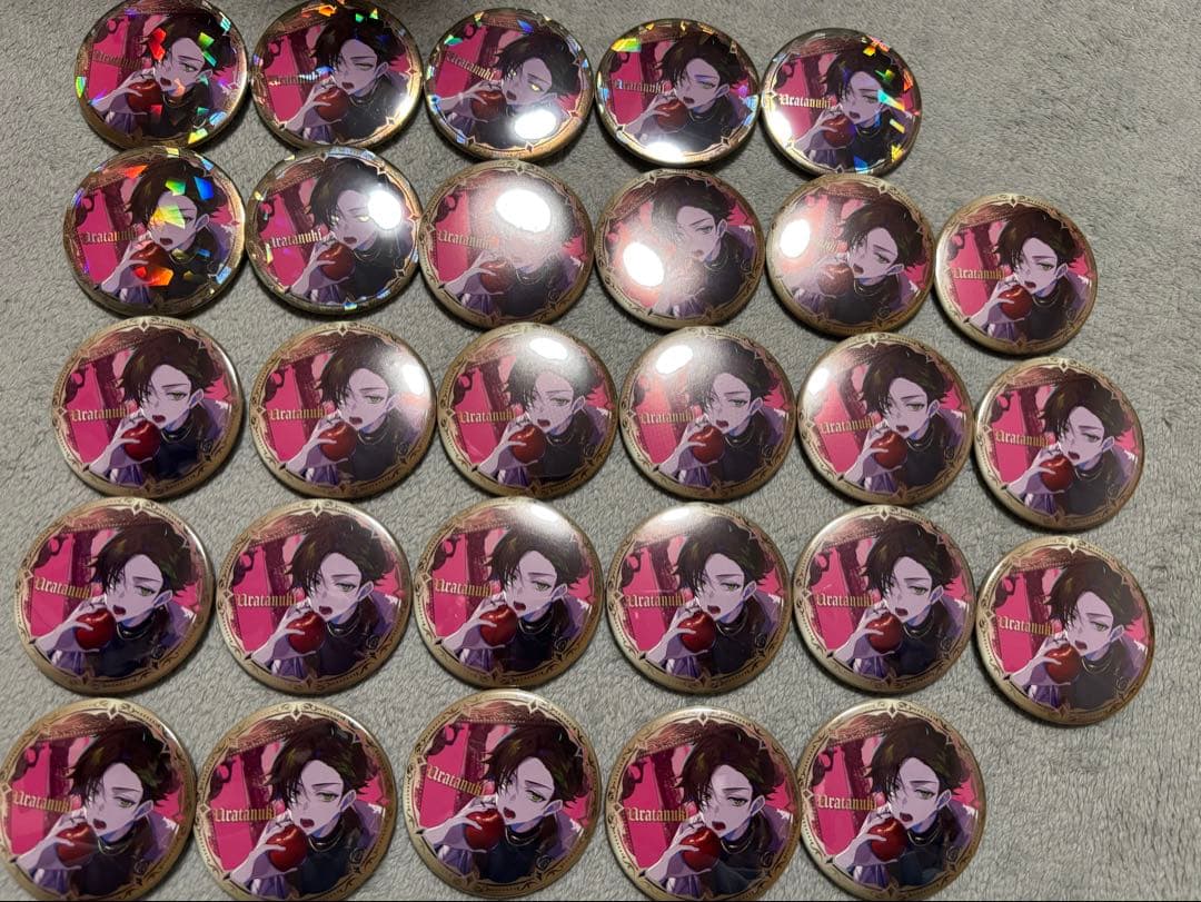 うらたぬき たぬわん2025 Update 缶バッジ ロミシン 等身