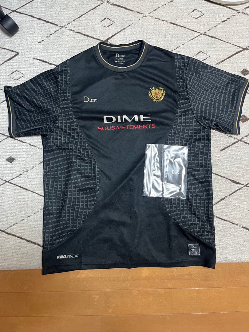 Dime MTL ATHLETIC JERSEY CHARCOAL サッカーT