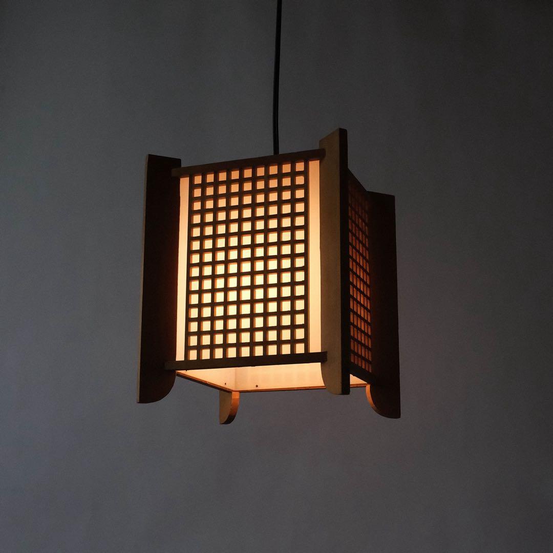 ペンダントライト　昭和　レトロ　和風　ジャパニーズ　ヴィンテージ