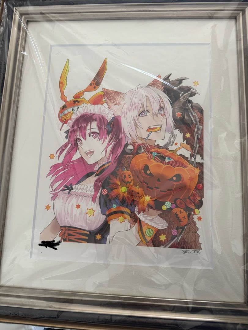 D.Gray-man　複製原画　⑫ Dグレ 原画展　星野桂の世界 サイン