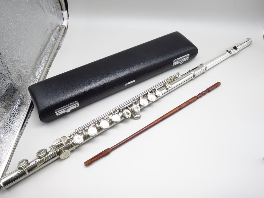 メンテナンス済　フルート　頭部管銀製　オールド ムラマツ　Muramatsu