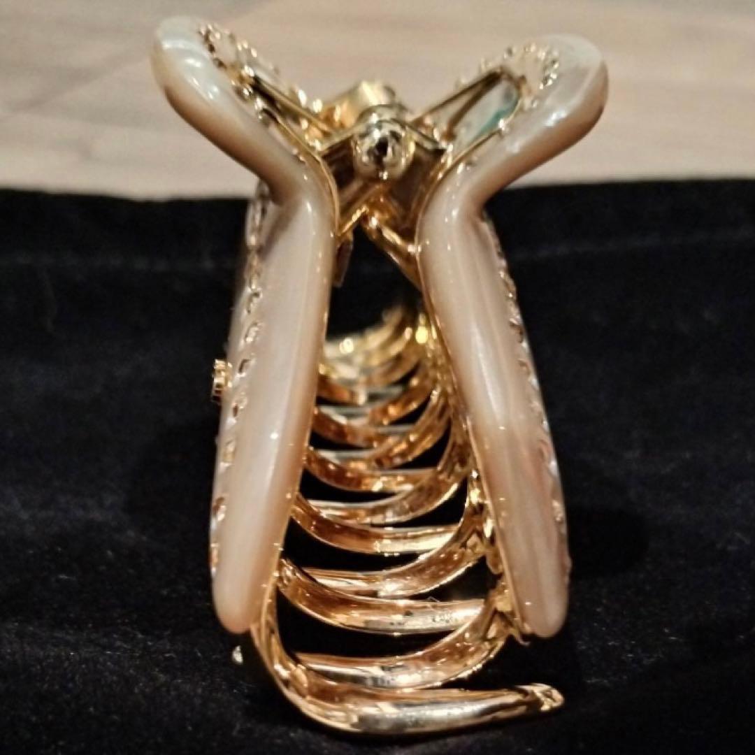 acca アッカ ティアラクイーン クリップ L ゴールド ベージュ ヘア 大