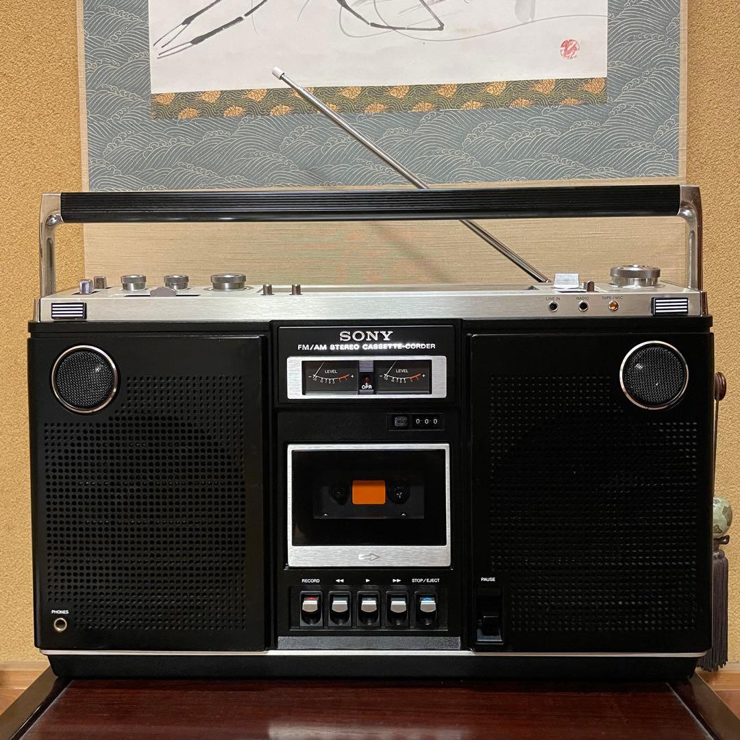 SONY／ソニー／ラジカセ／CF-6500／メンテナンス済み／メンテセット付属