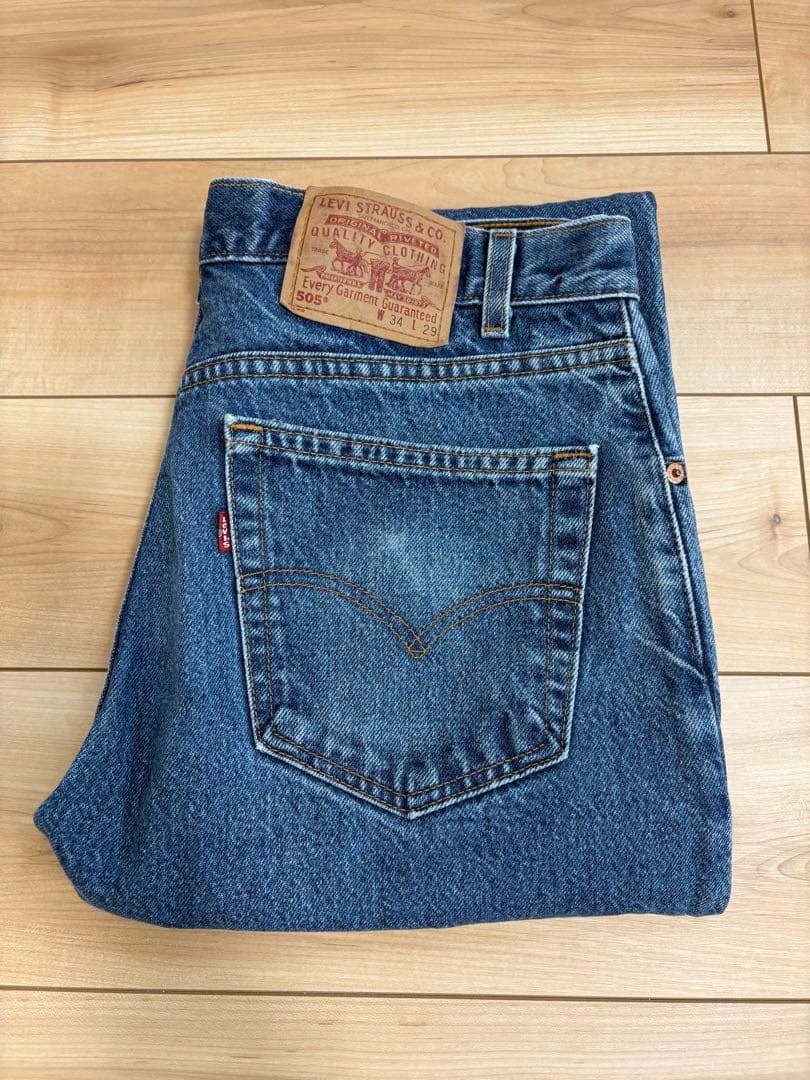 Levi's 505 USA製 W34 L29 ゴールデンサイズ