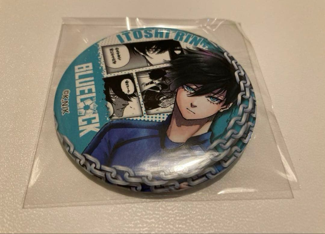 ブルーロック　プリンセスカフェ　缶バッジ　糸師凛　凛