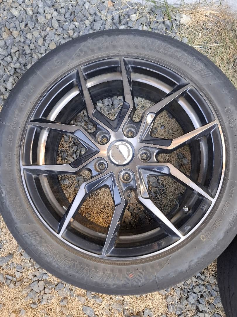 エブリー　レアマイスター　サフレディ　17インチアルミホイール　福島県