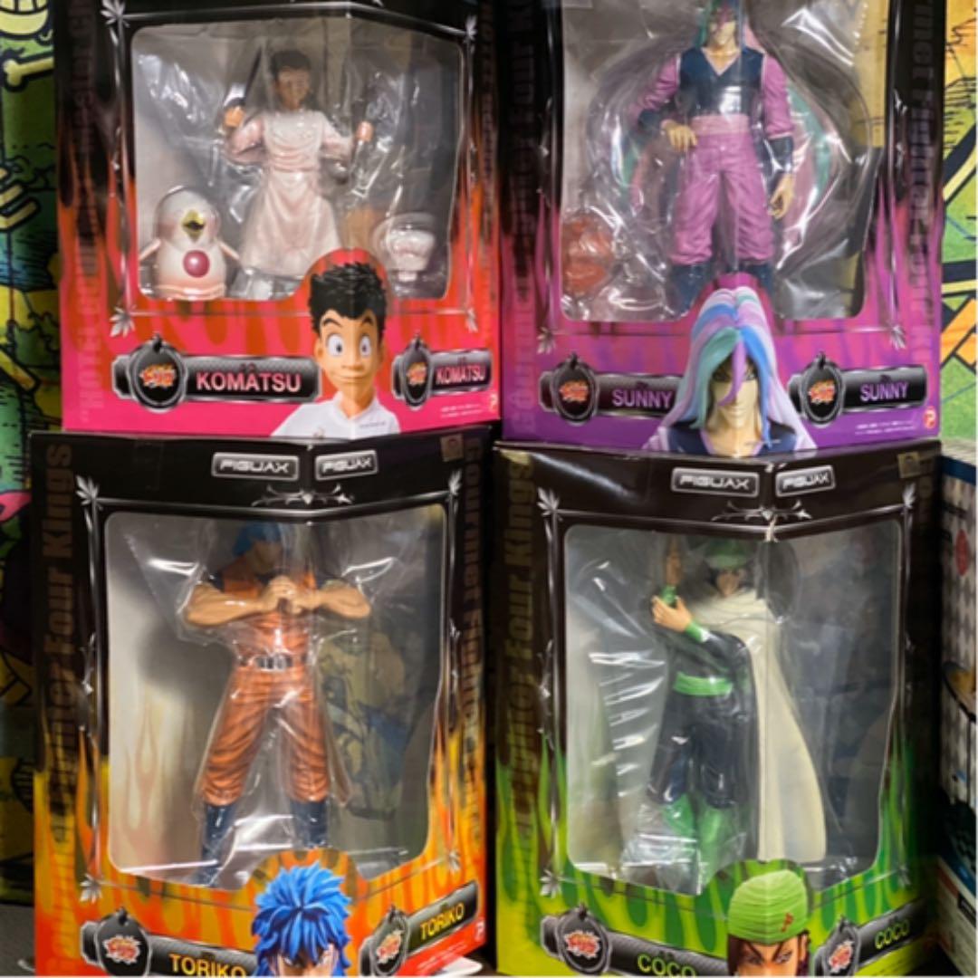 Figuax トリコ スケールフィギュア4体セット（トリコ、サニー、ココ、小松）