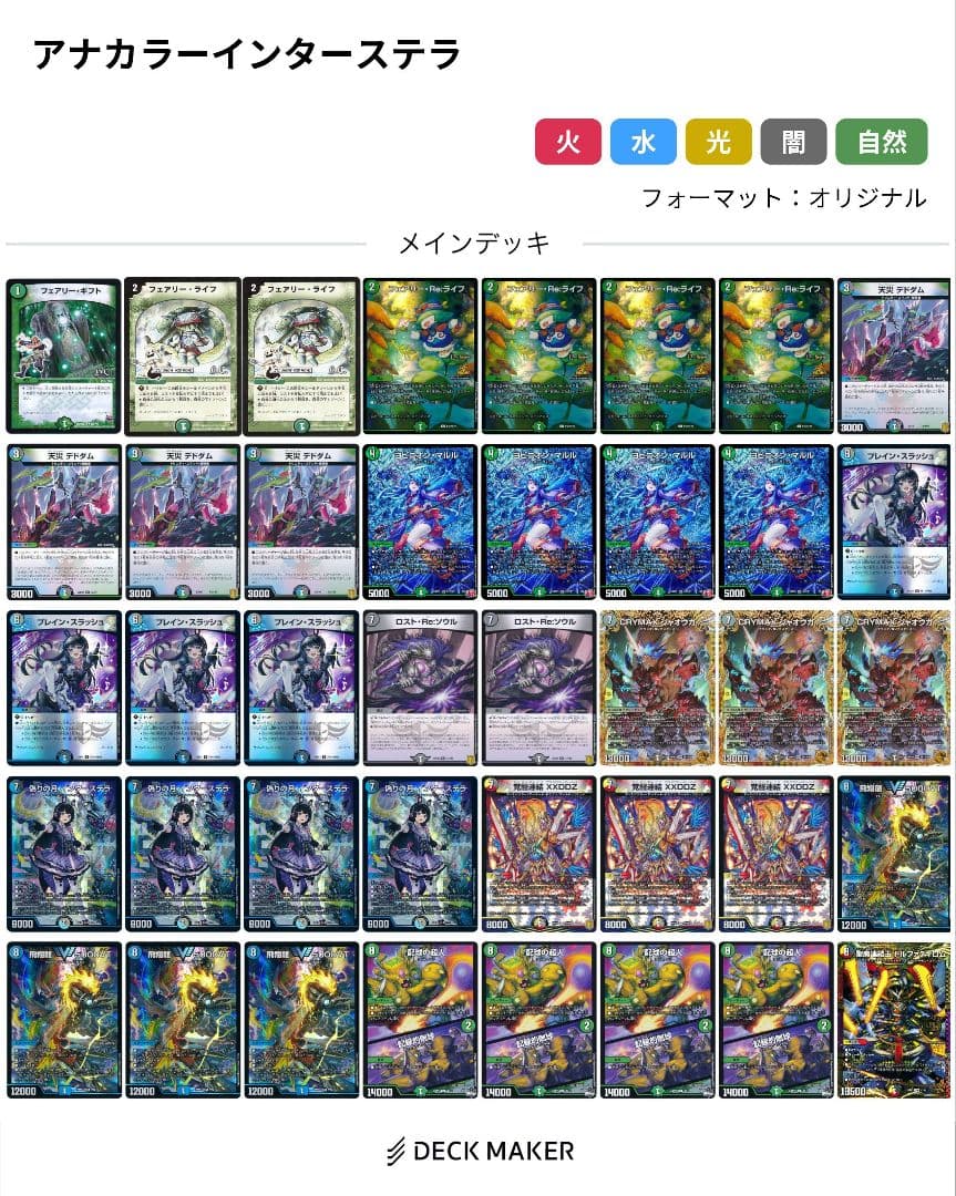 アナカラーインターステラ　アナカラーマルル