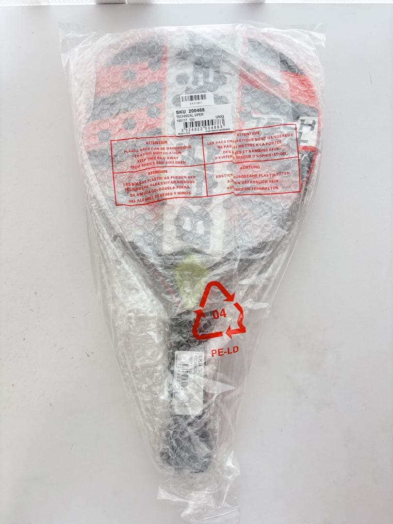 【新品未使用】 パデルラケット　パデル　ラケット　バボラ　テクニカルバイパー