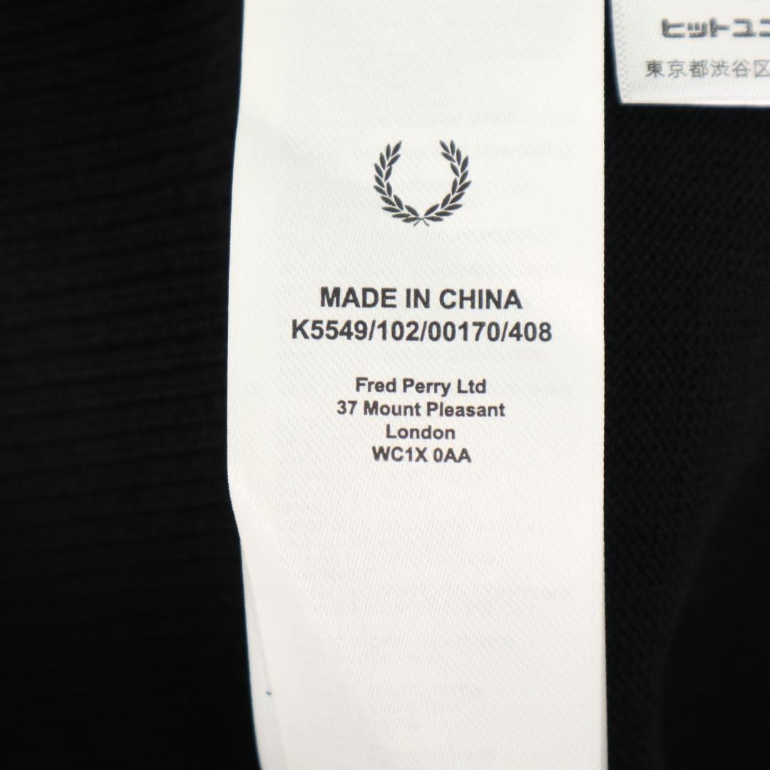 FRED PERRY/フレッドペリー バックロゴ コットン クルーネックニット