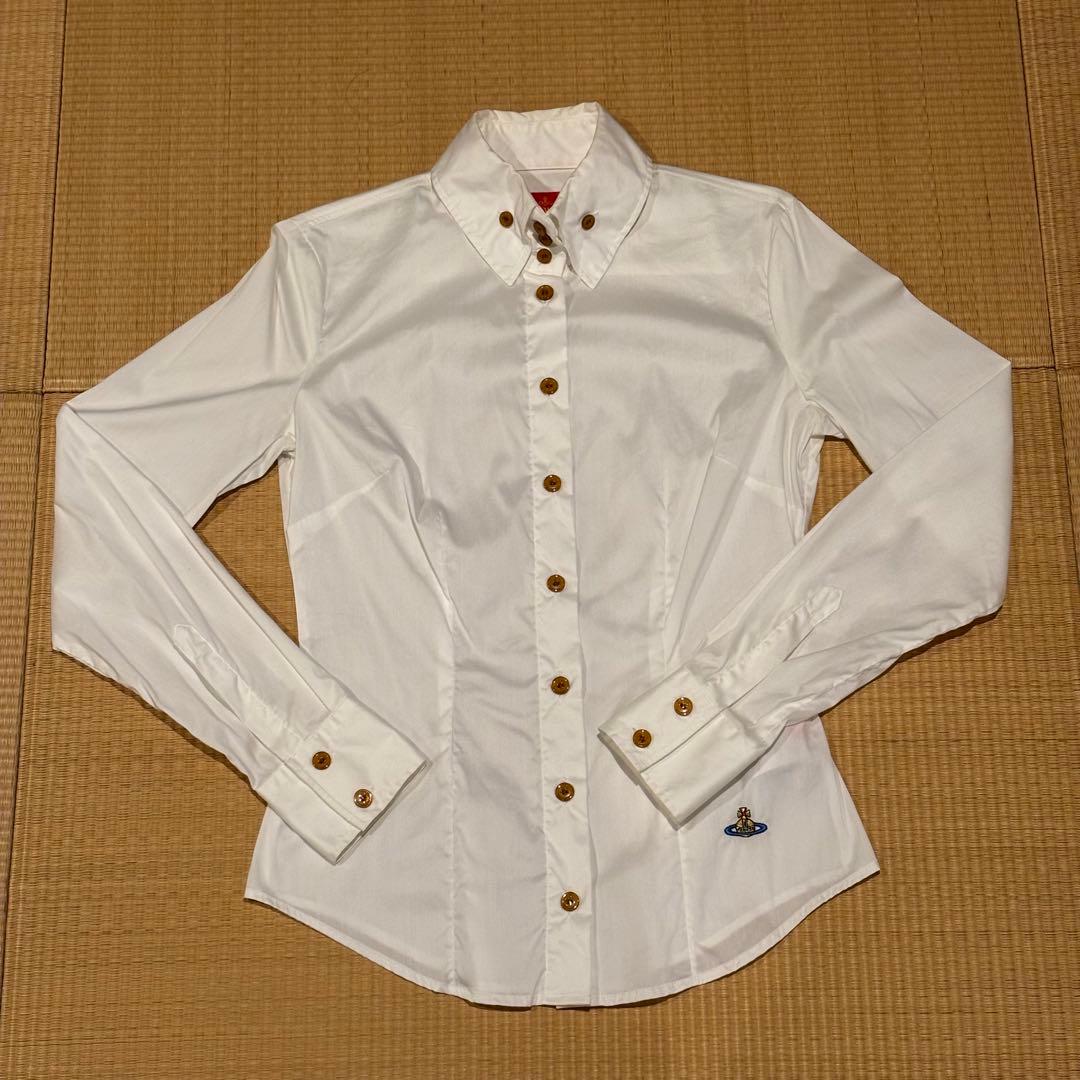 あ*う様 長袖シャツ　白　ヴィヴィアンウエストウッド　Vivienne West