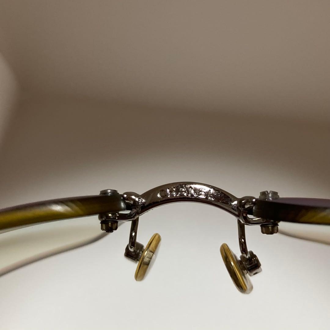 人気★シャネル★CHANEL サングラス リムレス ラインストーン ココマーク