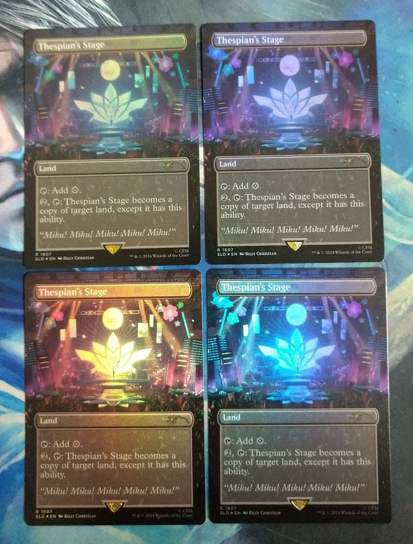 演劇の舞台/Thespian's Stage 初音ミクSLD 英語版FOIL4枚