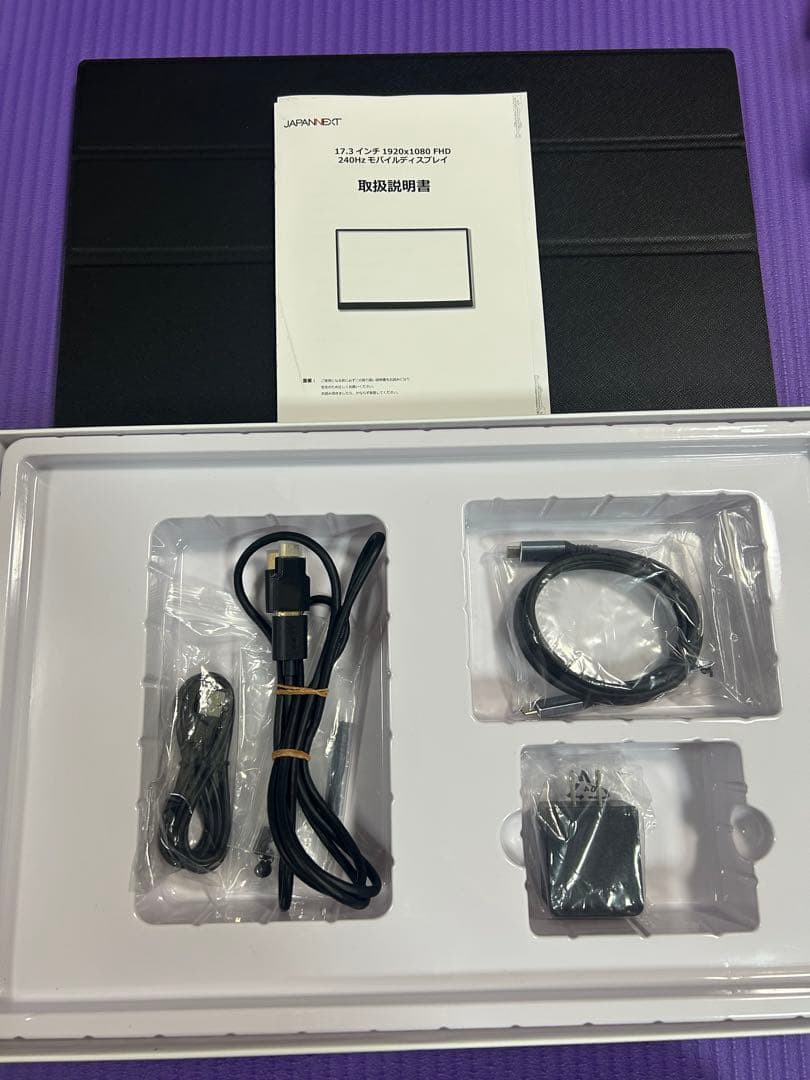 JAPANNEXT 173GT240FHDR 240Hzモバイルディスプレイ