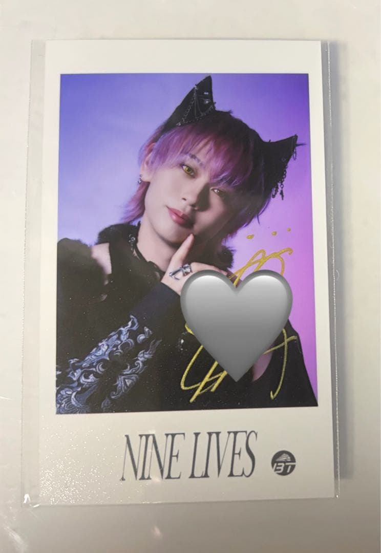 シューヤ ミニフォト サイン