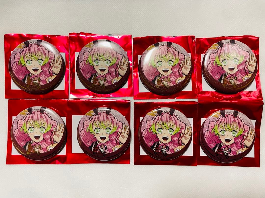 鬼滅の刃 干支 2026 午年 箔押し缶バッジ 甘露寺蜜璃 缶バッジ