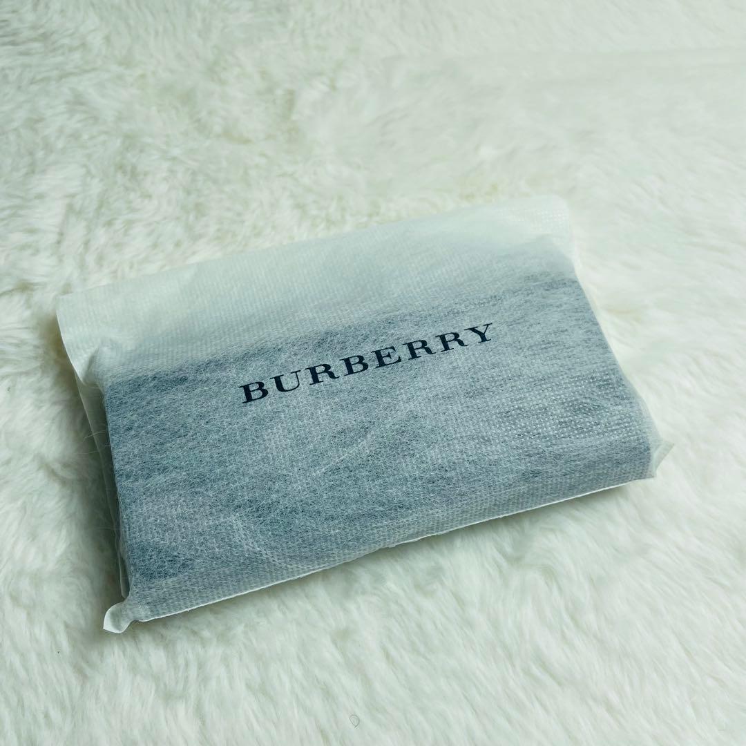 新品未使用正規品BURBERRY ノバチェック キーケース ブラック キーリング