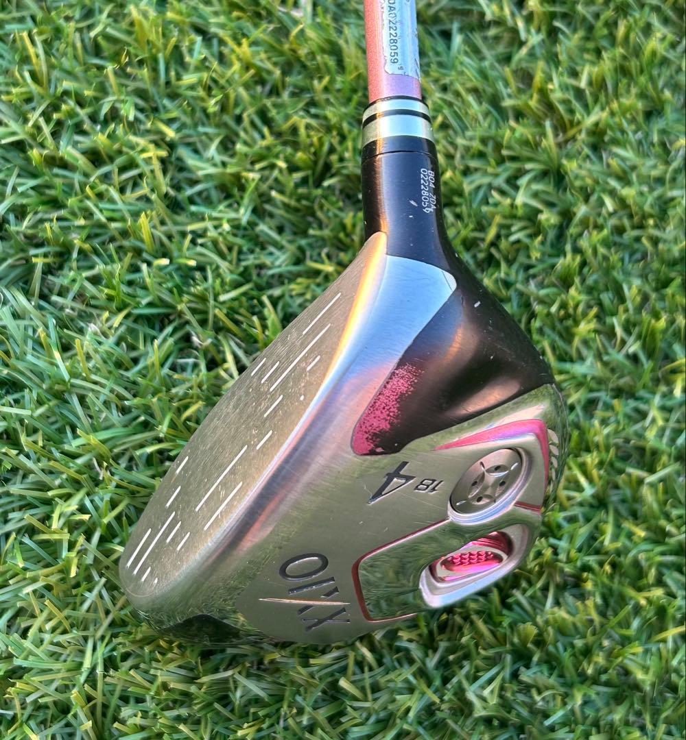 ゼクシオXXIO レディース4W ボルドー　おまけ付5アイアン