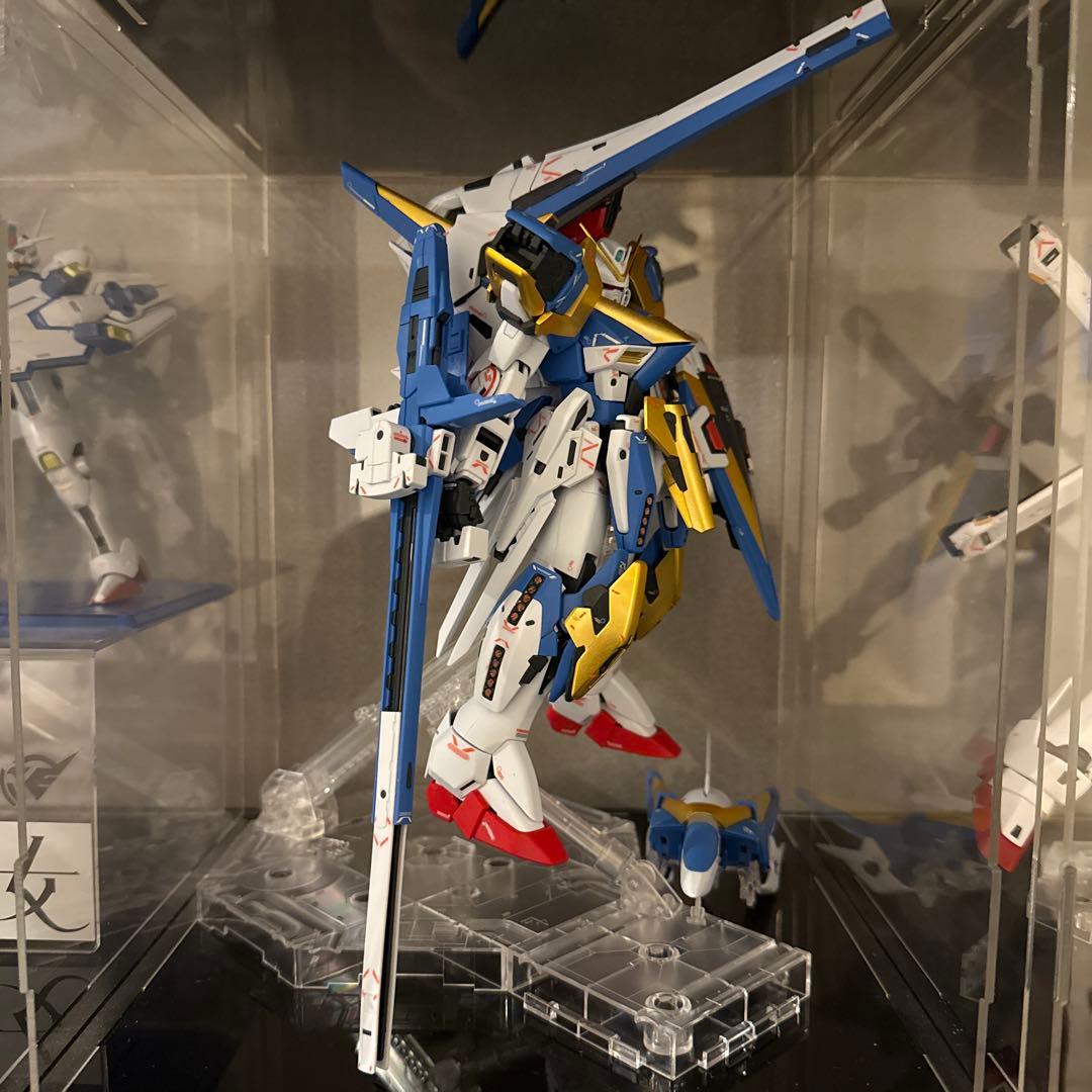 MG V2アサルトバスターガンダムver.ka 部分塗装完成品