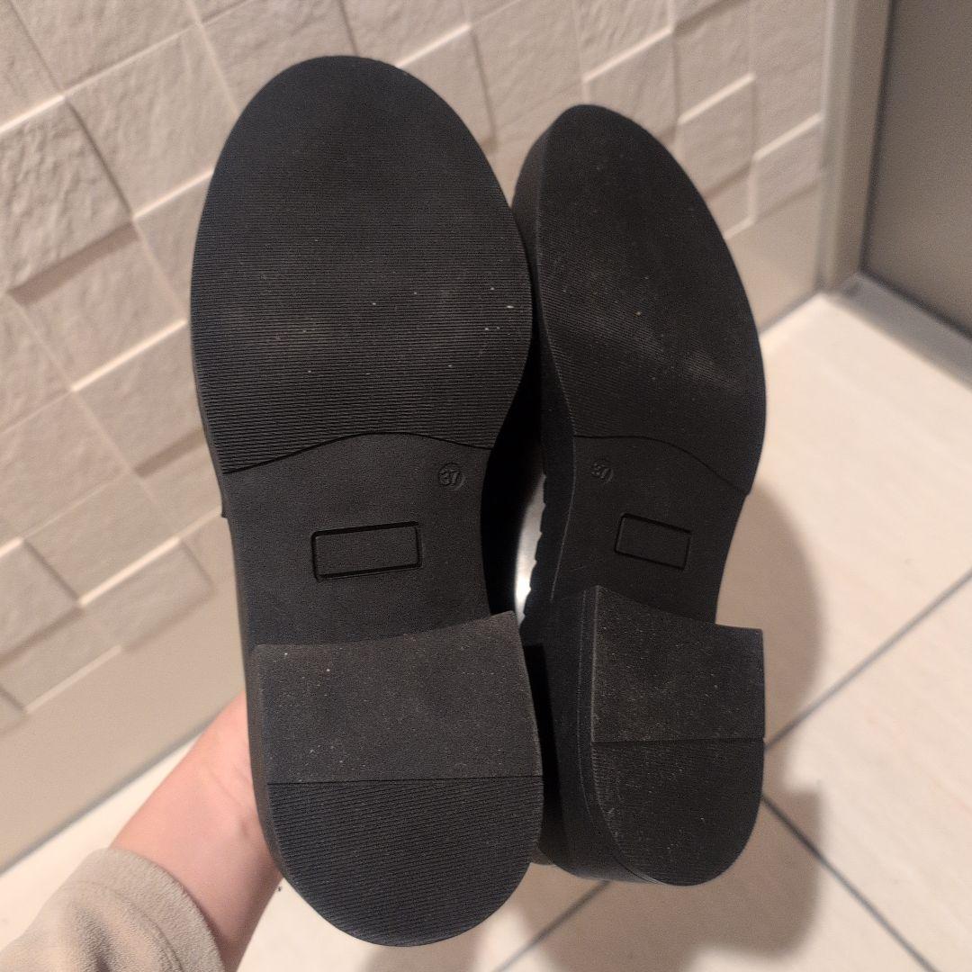 新品FABIO RUSCONIファビオルスコーニ☆37サイズビットローファー革靴