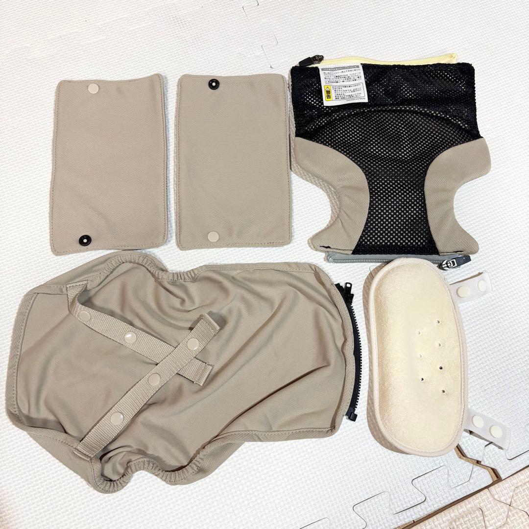 【極美品】Aprica アップリカ 抱っこ紐 ラクリス ベージュ 限定カラー