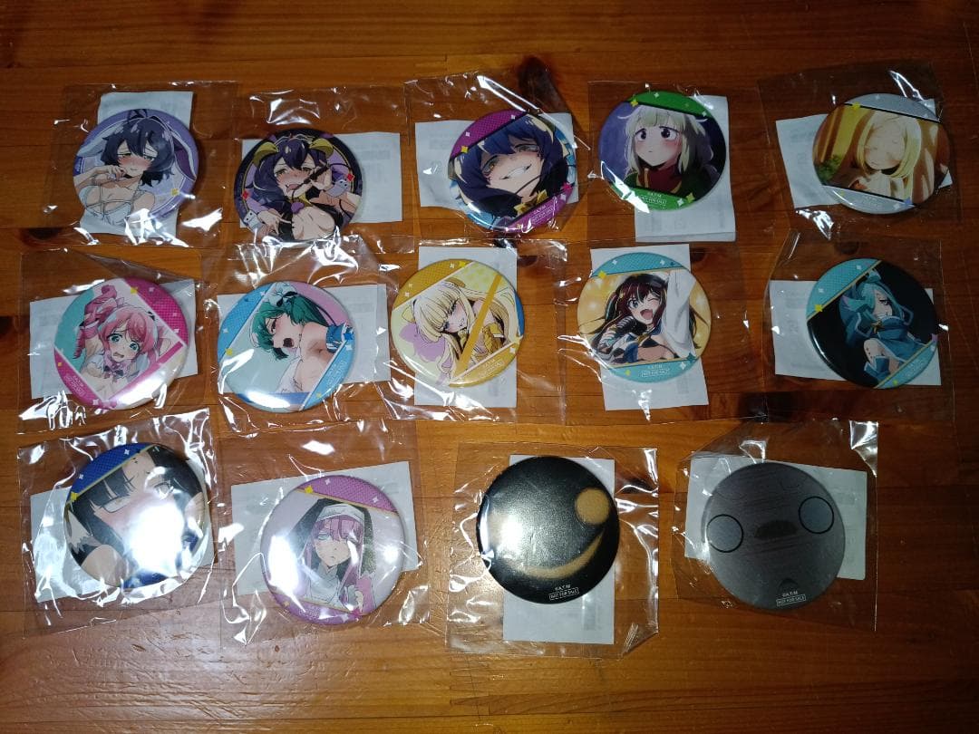 魔法少女にあこがれて　くじコレ　購入特典缶バッジフルコンプ全14種