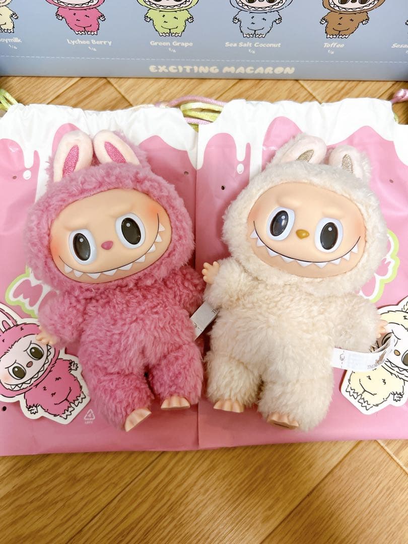 【正規品】POPMART ラブブ　マカロン　2点セット