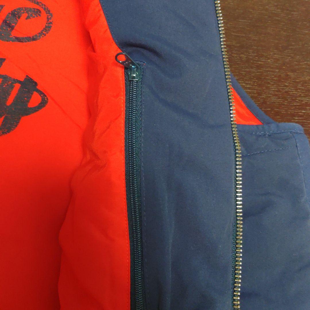 NIKE ネイビー ベスト ロゴ入り2000年レア、中綿