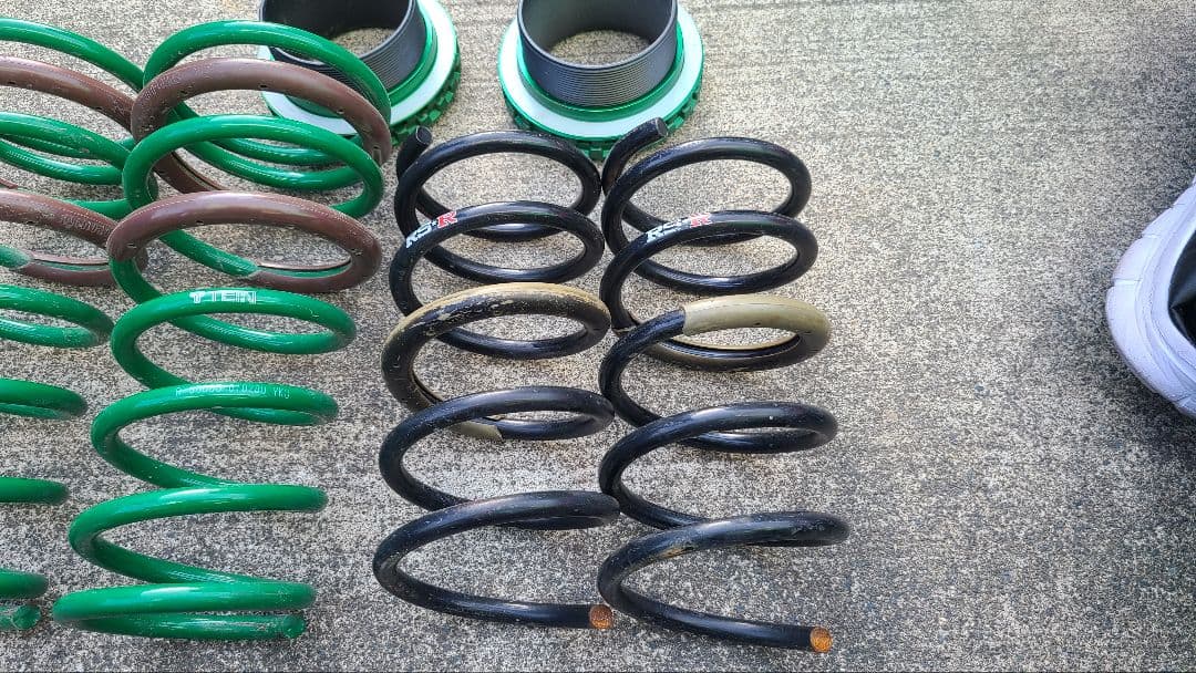 LA300　ミライース　ダウンサス&車高調