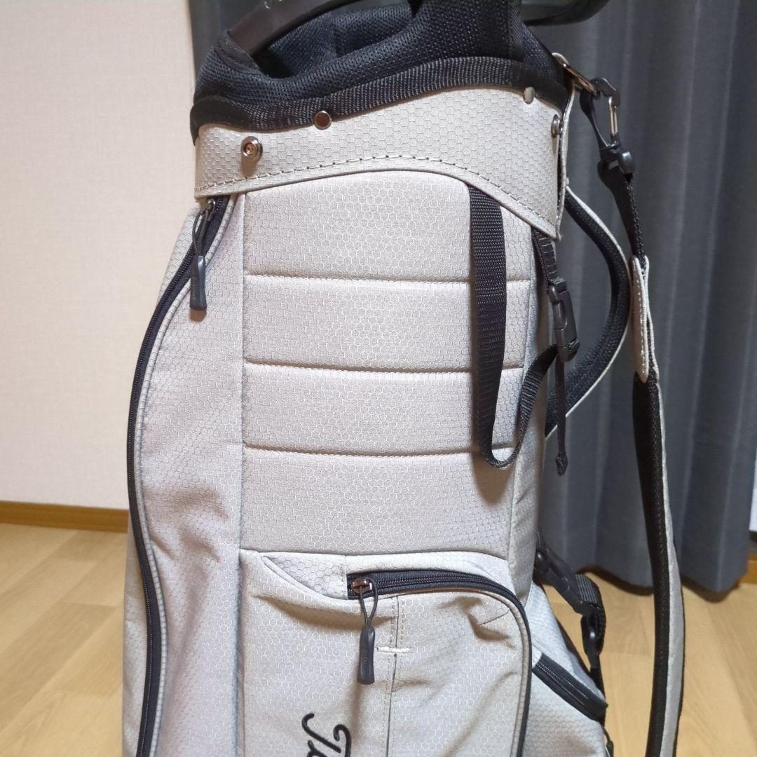 美品希少タイトリスト シティアクティブキャディバッグ 軽量2.5kg 8.5型