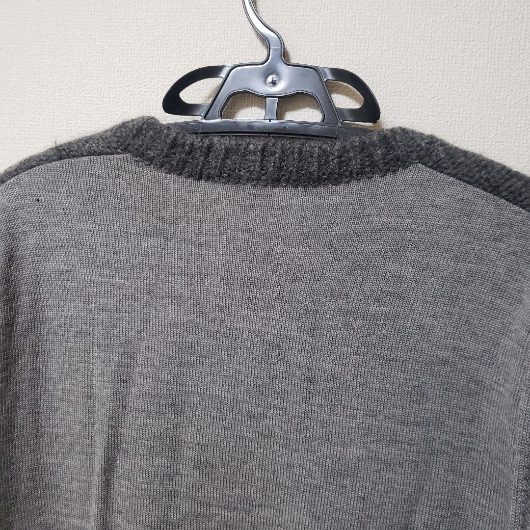 1523様】ミスディアナニールバレットアルパカ混切替ニットMISS DEANNA