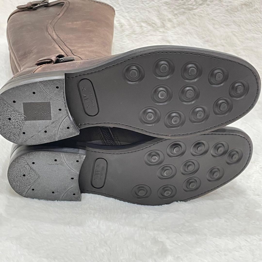 【MARNI】未使用　マルニ レザー ウエスタンブーツ サイドジップ　37