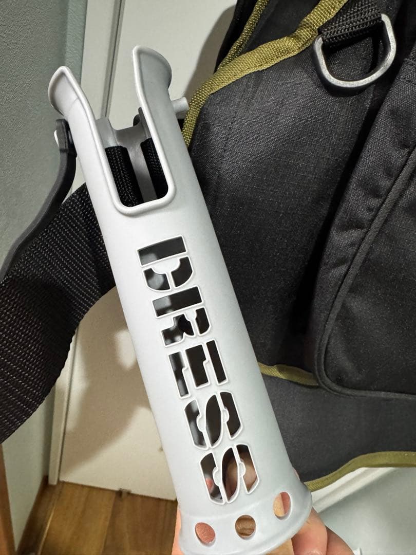 dress フィッシングゲームベスト　Airサポーター付き＋ロッドホルター