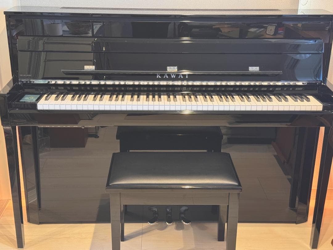【12/21迄5万円引】KAWAI NV5S ハイブリッドピアノ 椅子付き