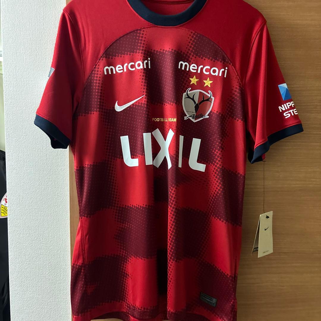 Nike 鹿島アントラーズ　XL サッカーウェア レッド